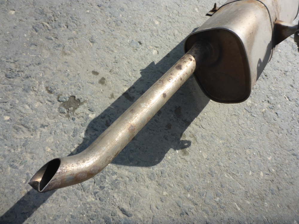 Глушитель основной / задняя часть