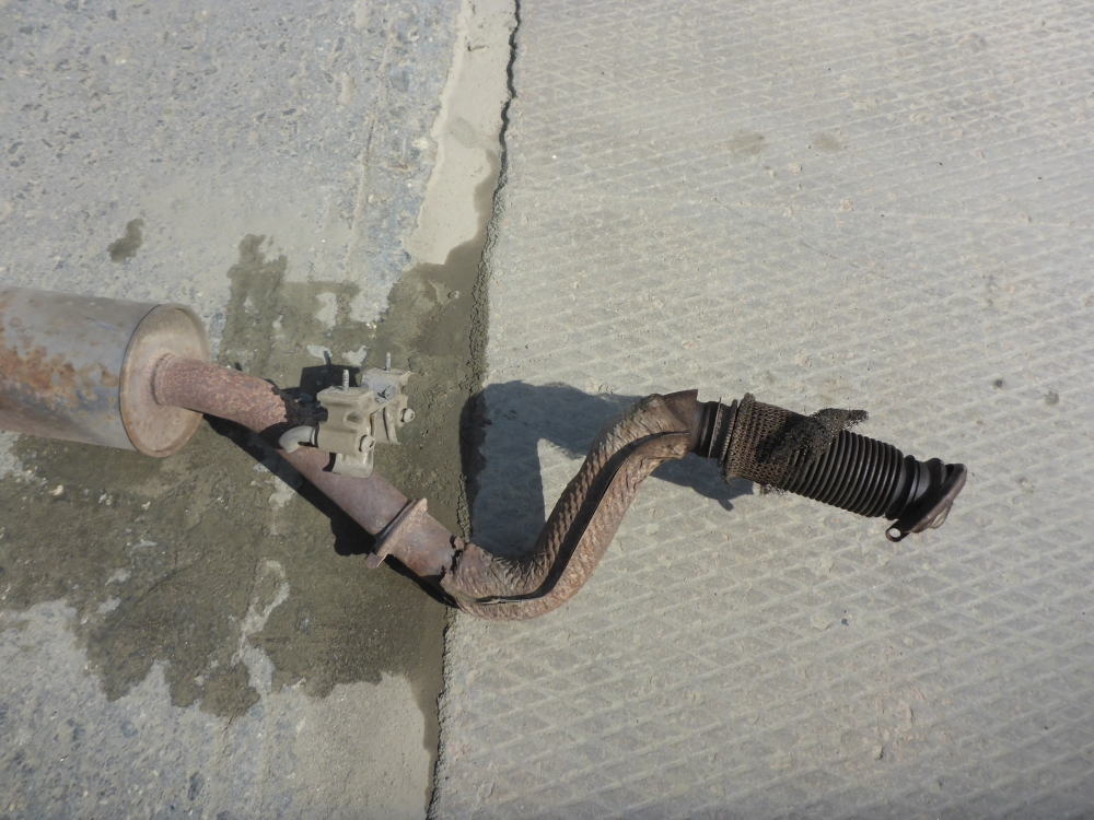 Глушитель основной / задняя часть