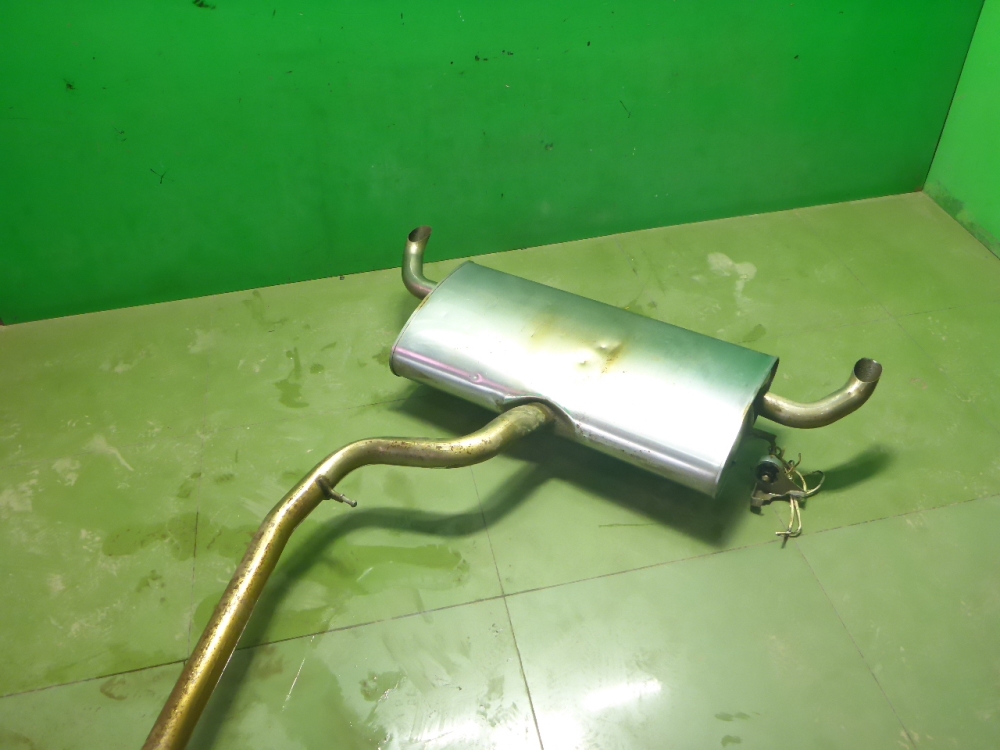 Глушитель основной / задняя часть