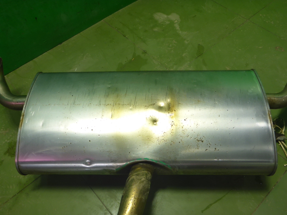 Глушитель основной / задняя часть