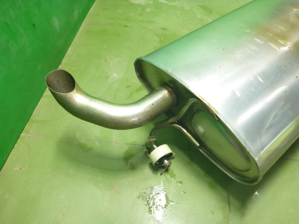 Глушитель основной / задняя часть