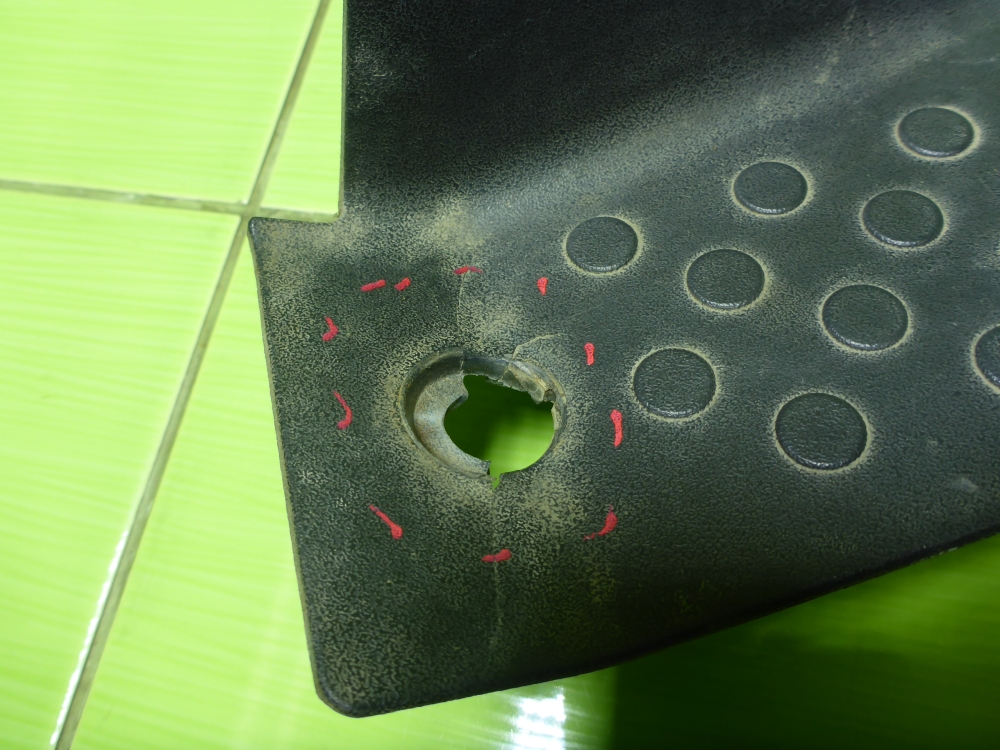 Накладка порога (внутренняя)