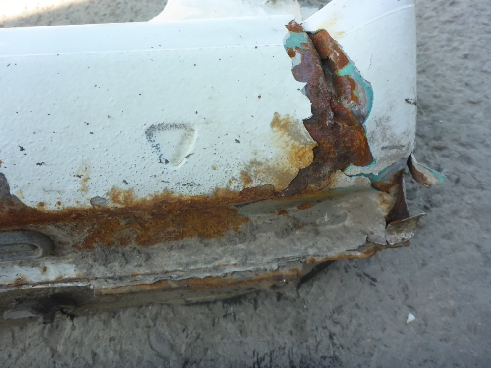 Порог со стойкой правый