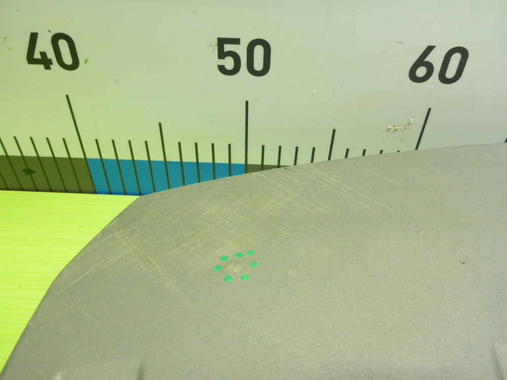 Накладка переднего бампера