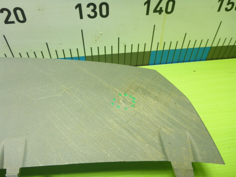 Накладка переднего бампера