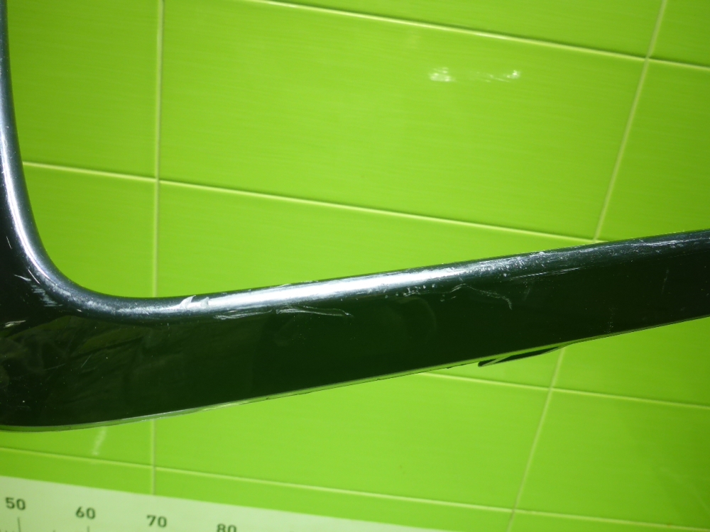 Накладка переднего бампера левая