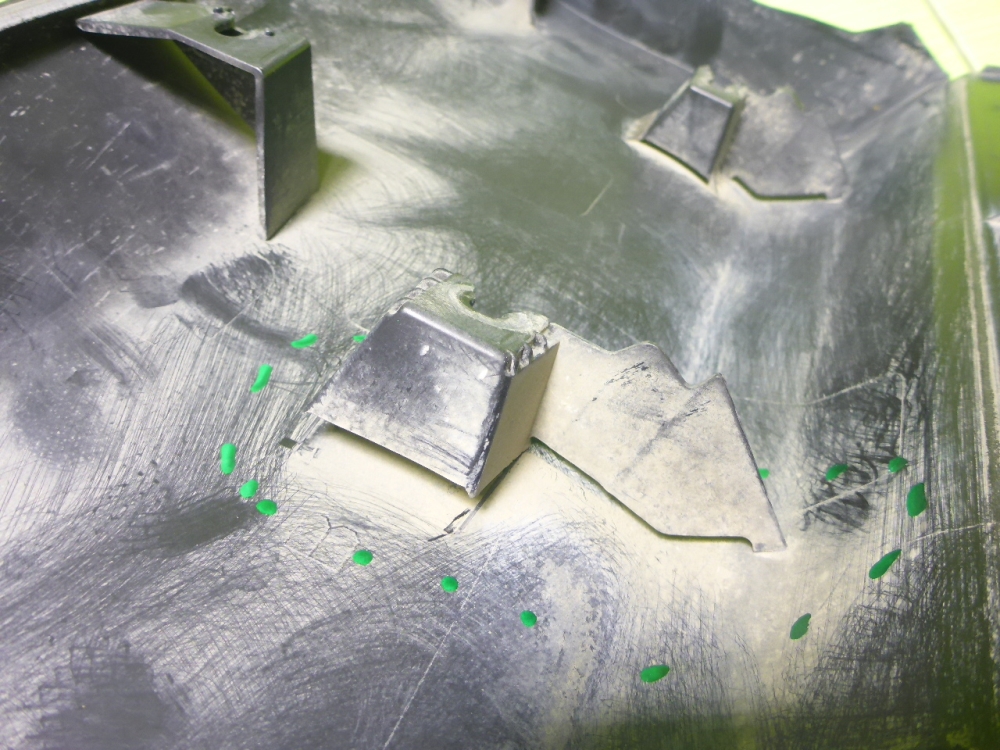 Накладка двери задней правой