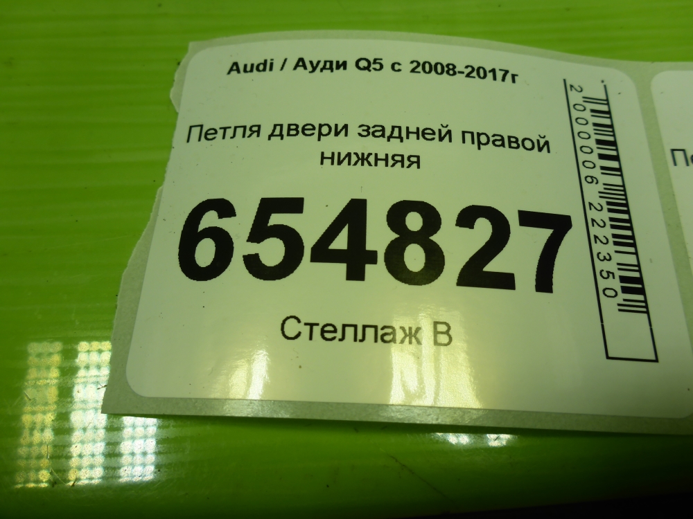 Петля двери задней правой нижняя