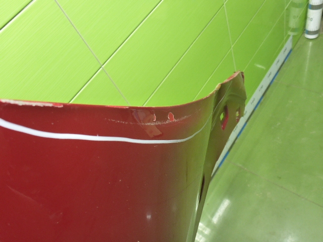 Крыло переднее левое