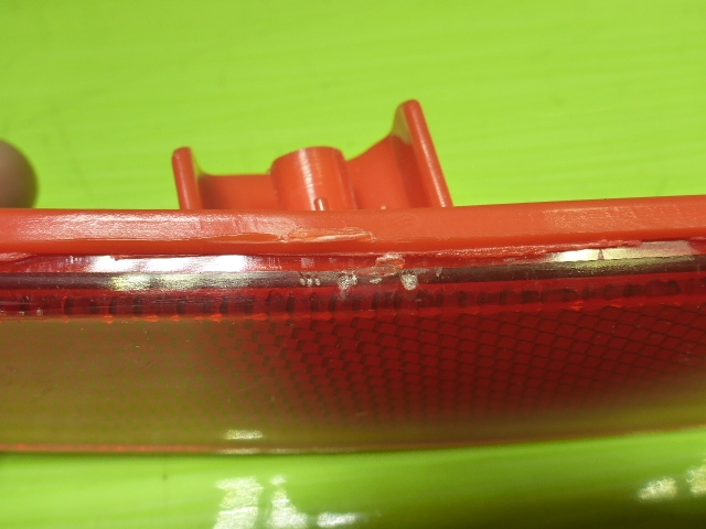 Отражатель в бампер задний правый