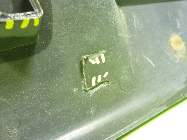 Накладка переднего бампера