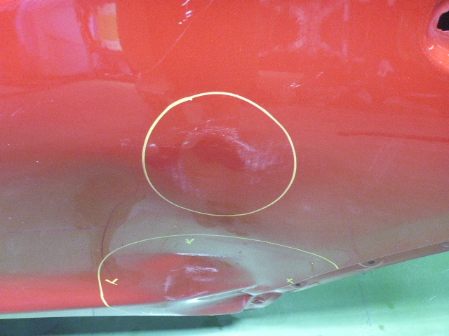 Дверь задняя левая