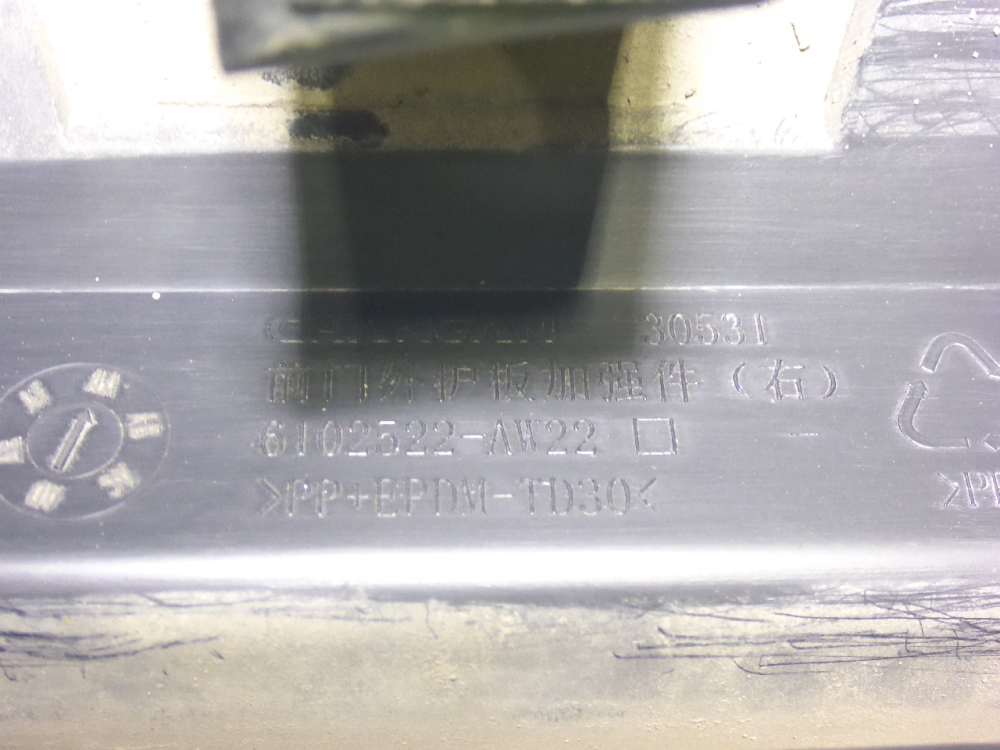 Накладка двери передней правой