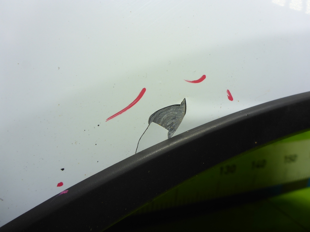 Крыло переднее правое