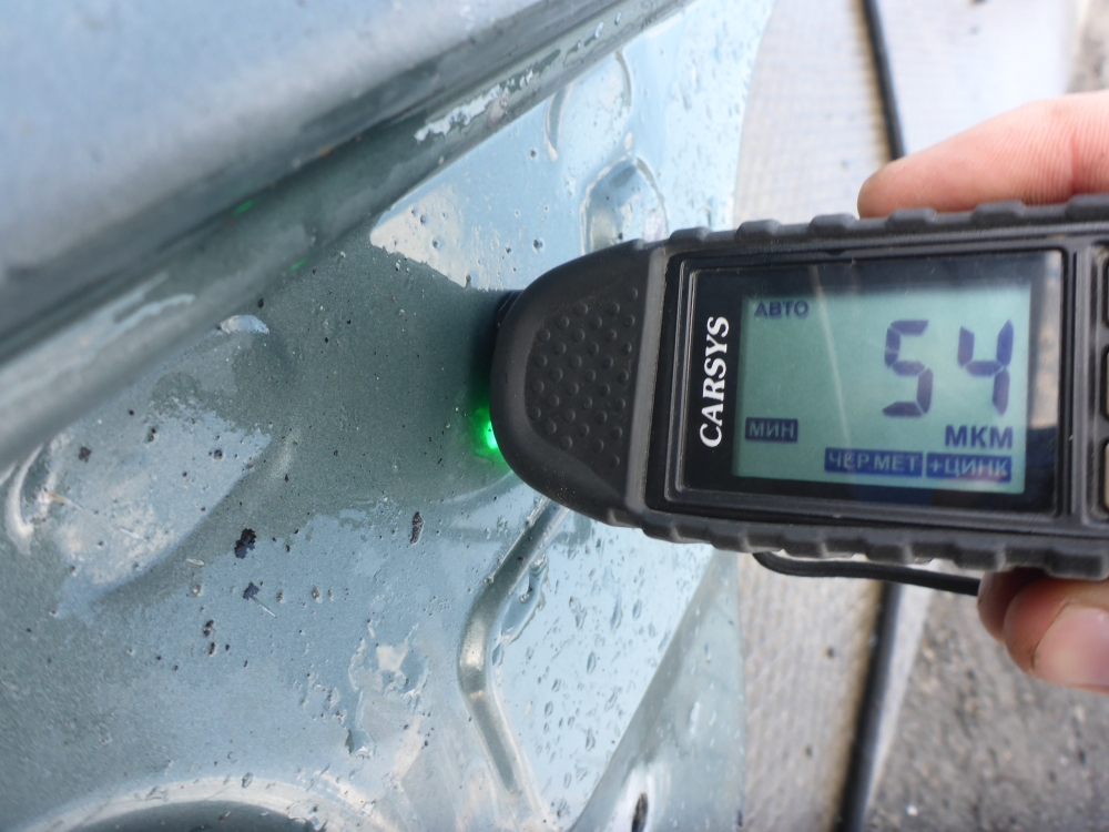 Порог со стойкой левый