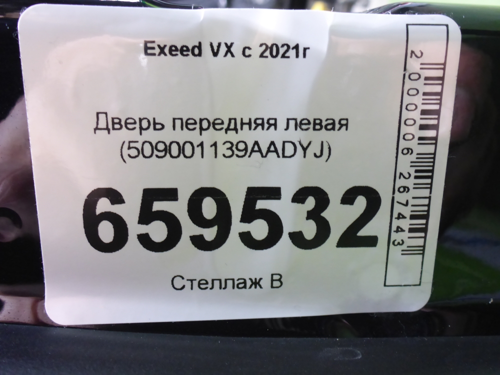 Дверь передняя левая