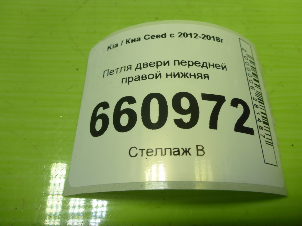 Петля двери передней правой нижняя