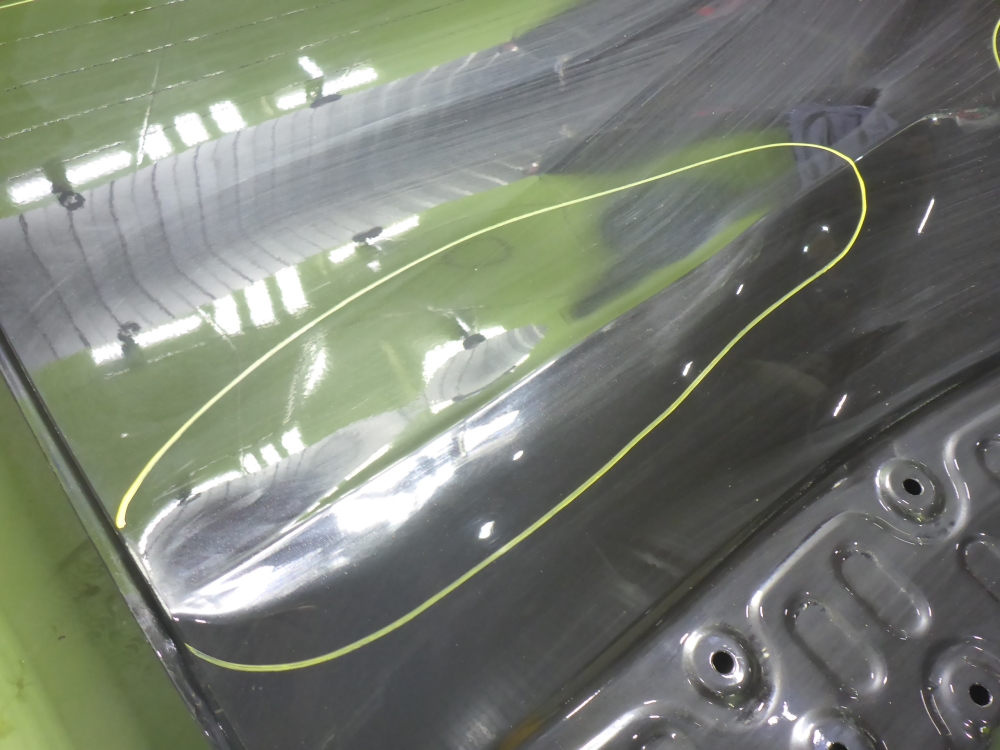 Дверь задняя левая