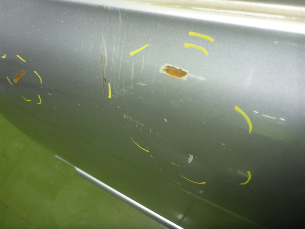 Дверь задняя левая