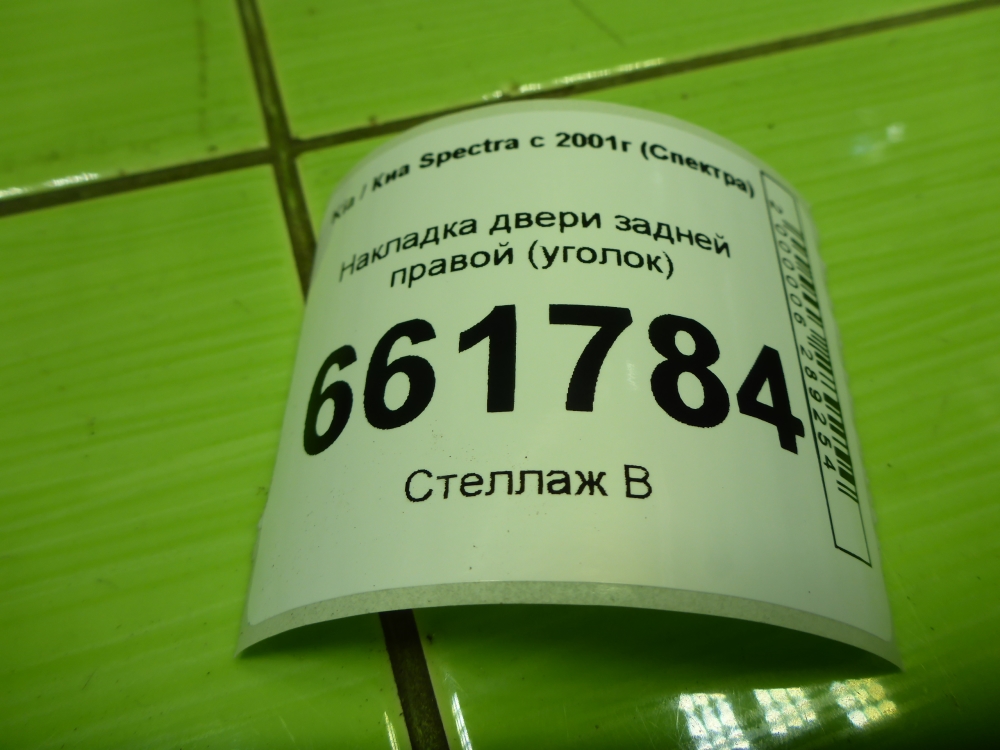 Накладка двери задней правой
