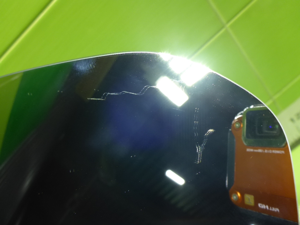 Стекло зеркала электрического левого