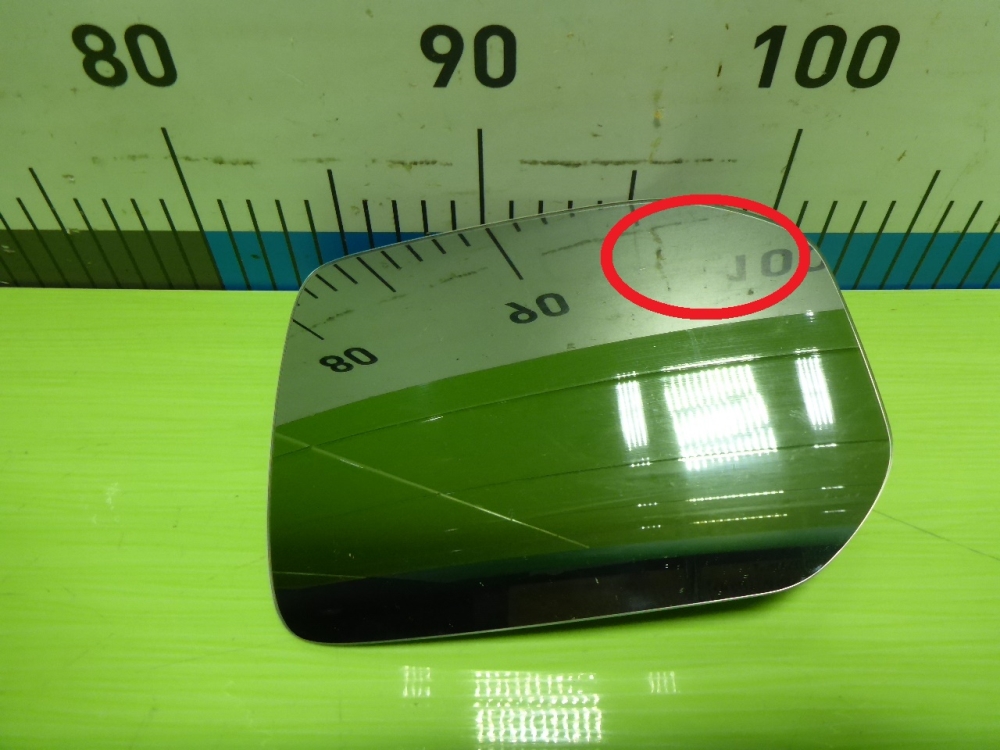 Стекло зеркала электрического левого