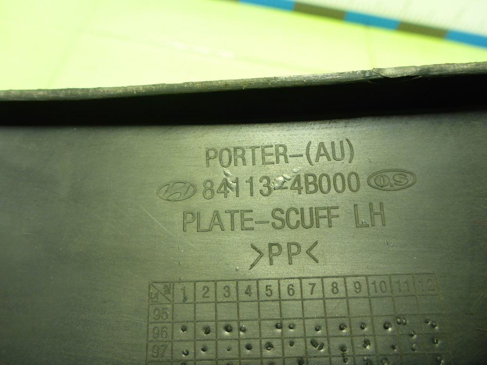 Накладка порога (внутренняя)