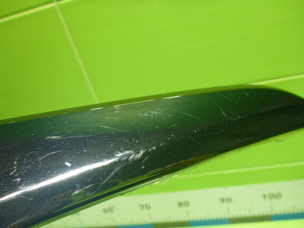 Накладка переднего бампера левая