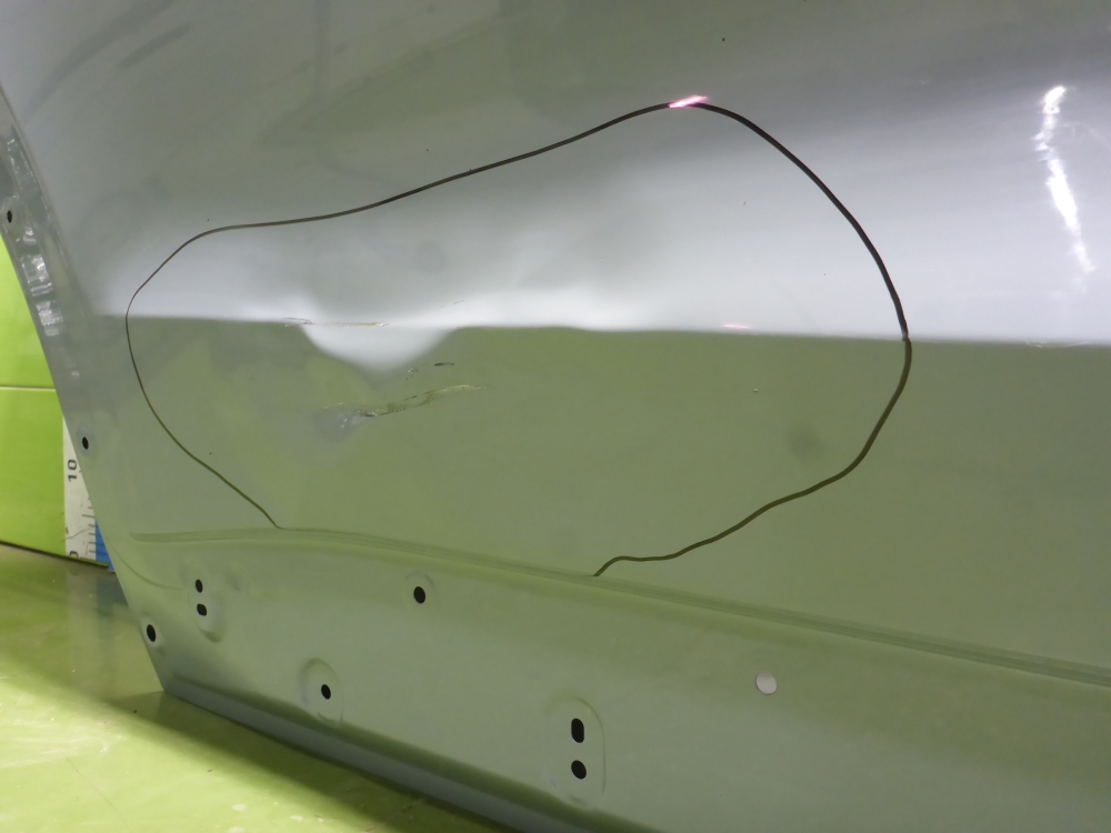 Дверь задняя правая