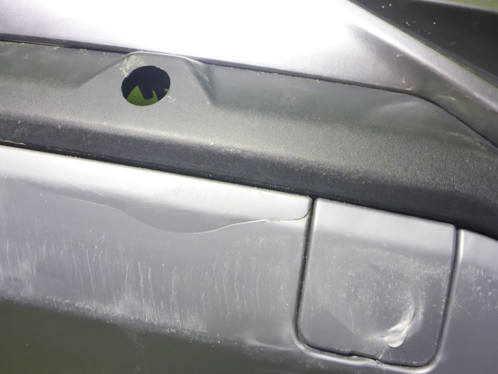 Юбка задняя