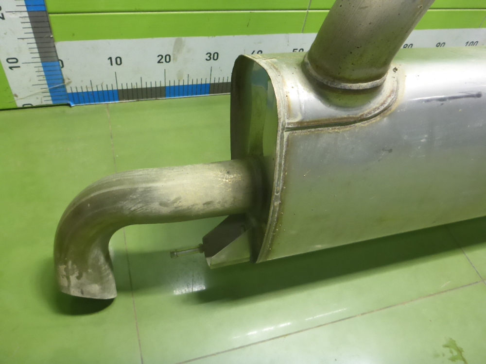 Глушитель задняя часть