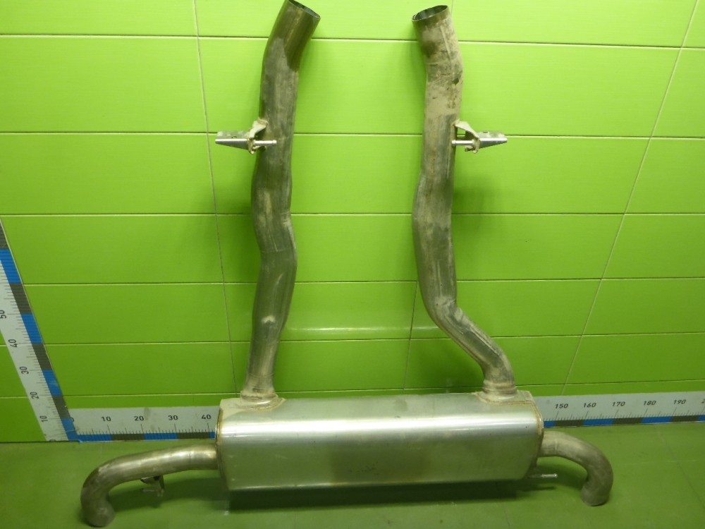 Глушитель задняя часть