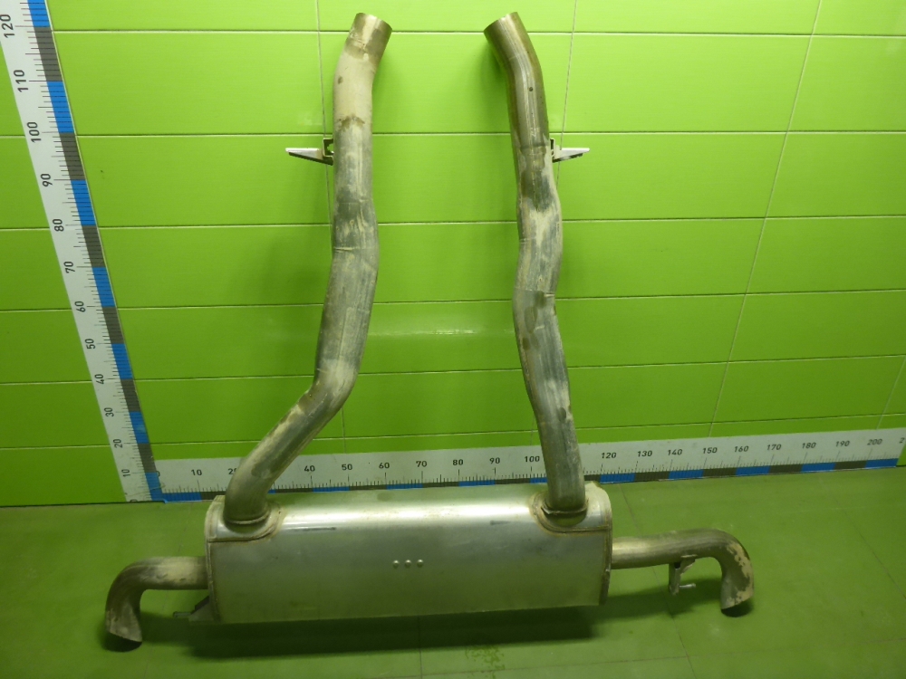 Глушитель задняя часть