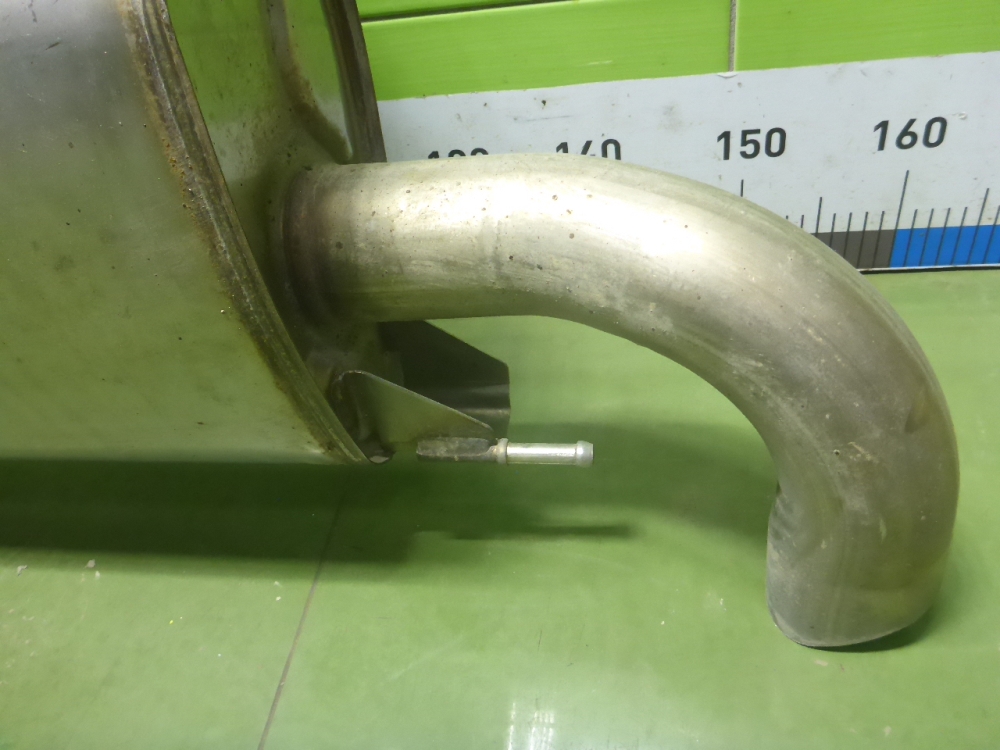 Глушитель задняя часть