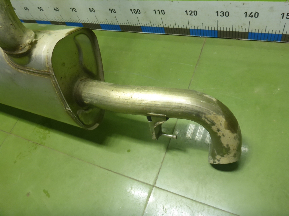 Глушитель задняя часть