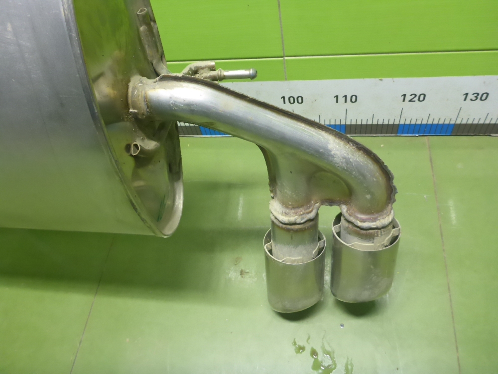 Глушитель задняя часть