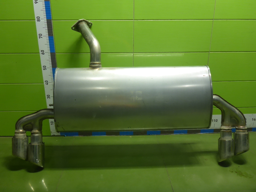 Глушитель задняя часть