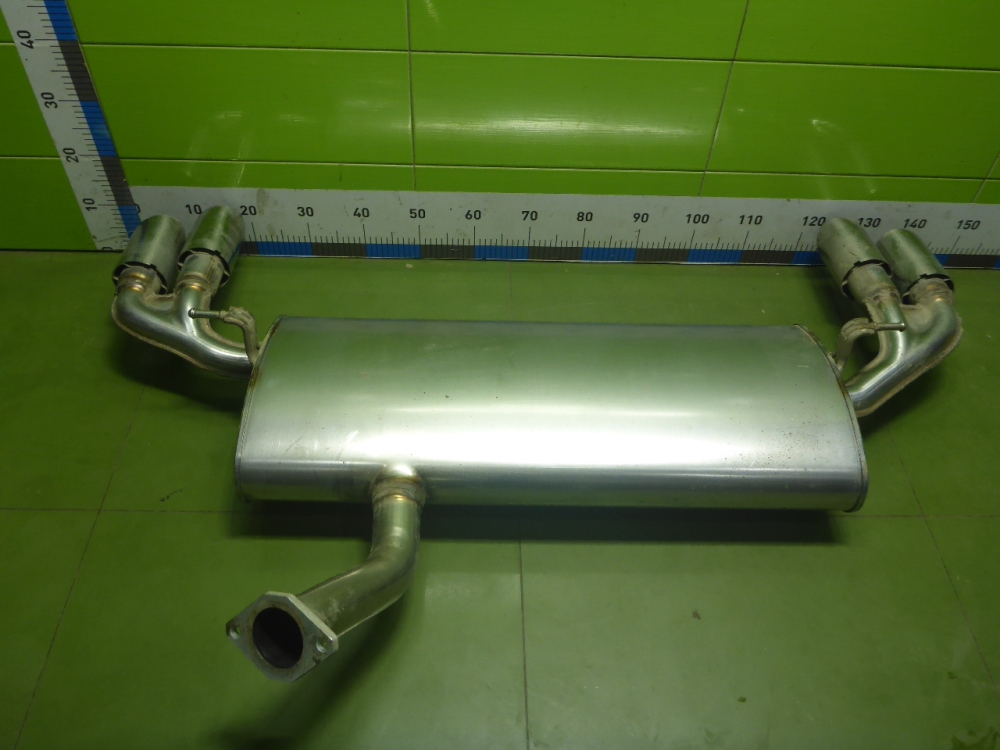 Глушитель задняя часть