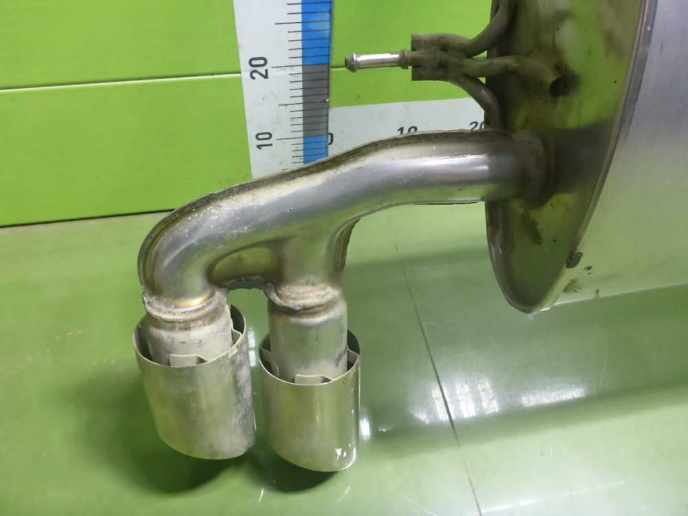 Глушитель задняя часть