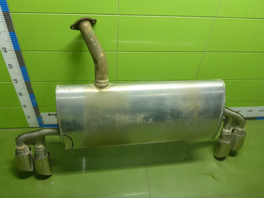 Глушитель задняя часть