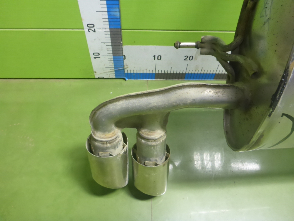 Глушитель задняя часть