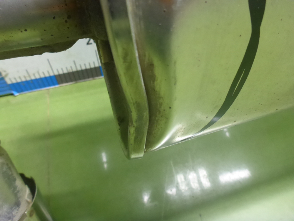 Глушитель задняя часть