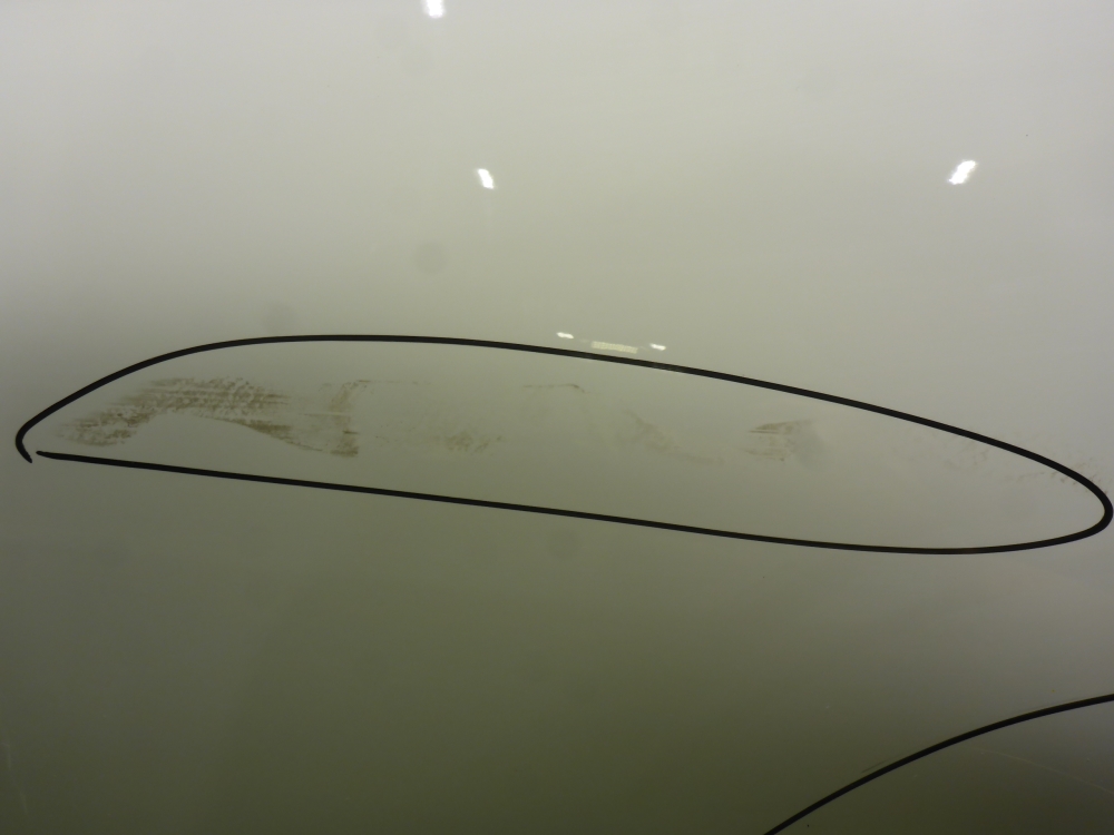 Дверь задняя левая