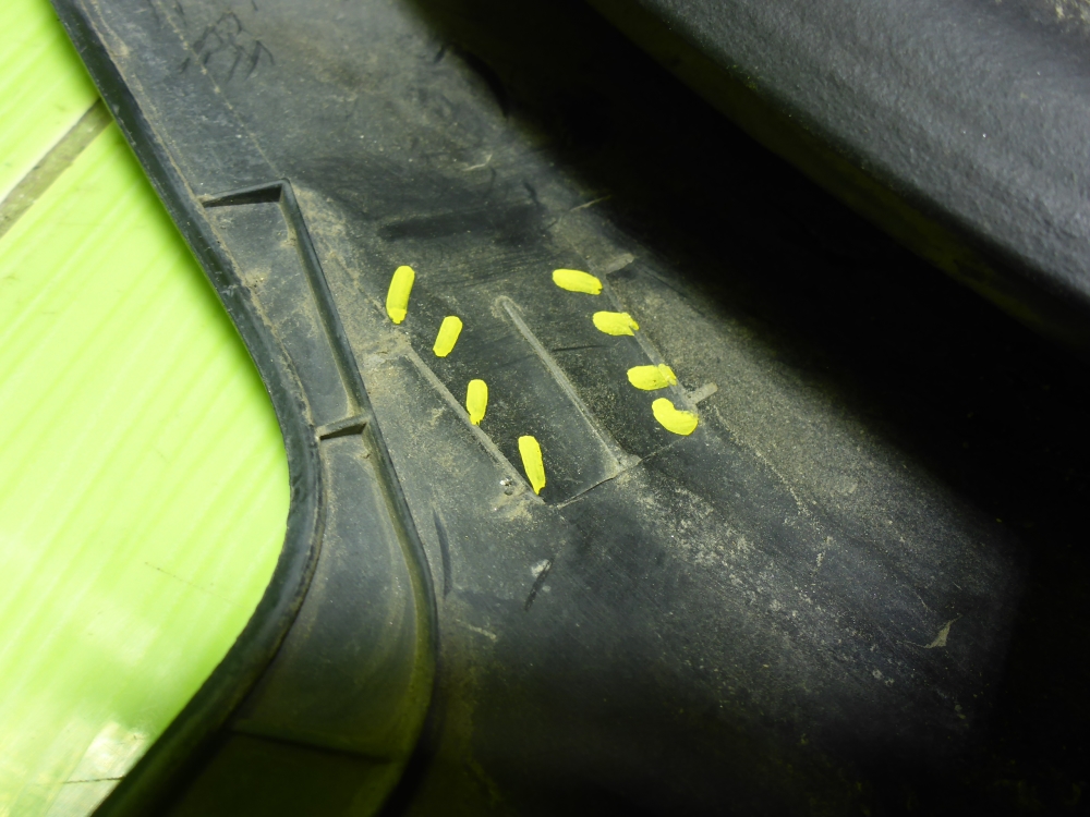 Накладка двери задней правой