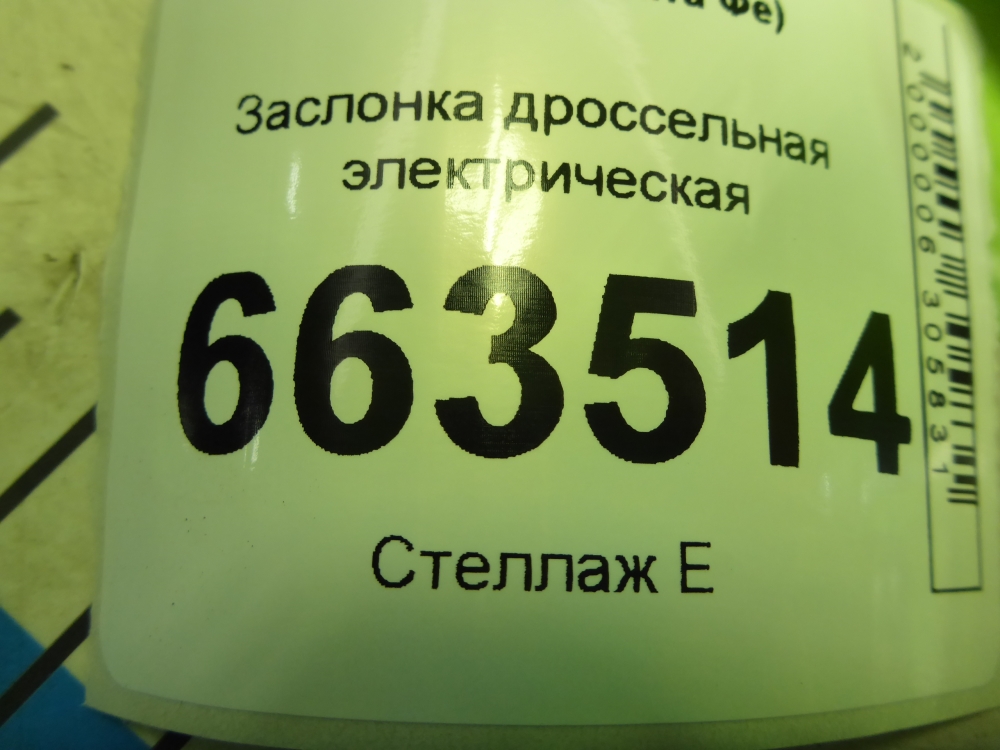 Заслонка дроссельная электрическая