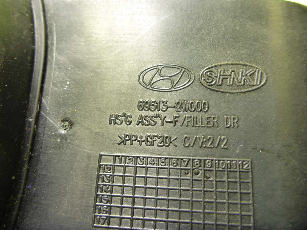 Лючок бензобака