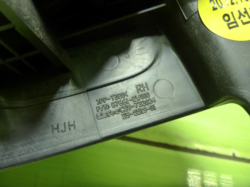 Накладка зеркала правого