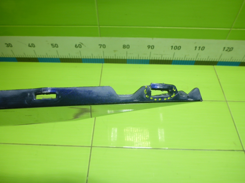 Накладка заднего бампера левая