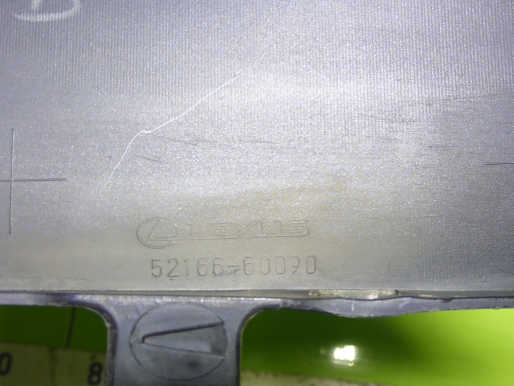 Накладка заднего бампера левая