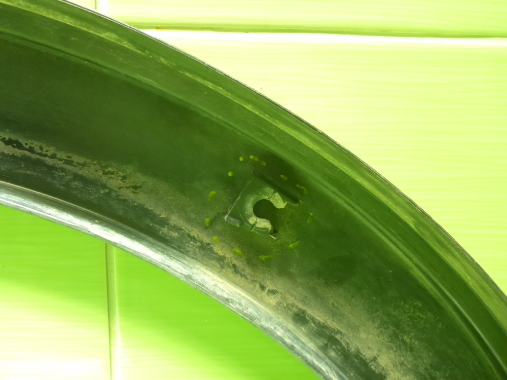 Накладка заднего крыла левого